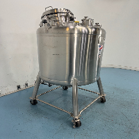 Stainless Fabrication 500 Liter Stainless Steel Granulation Solution Tank image 0